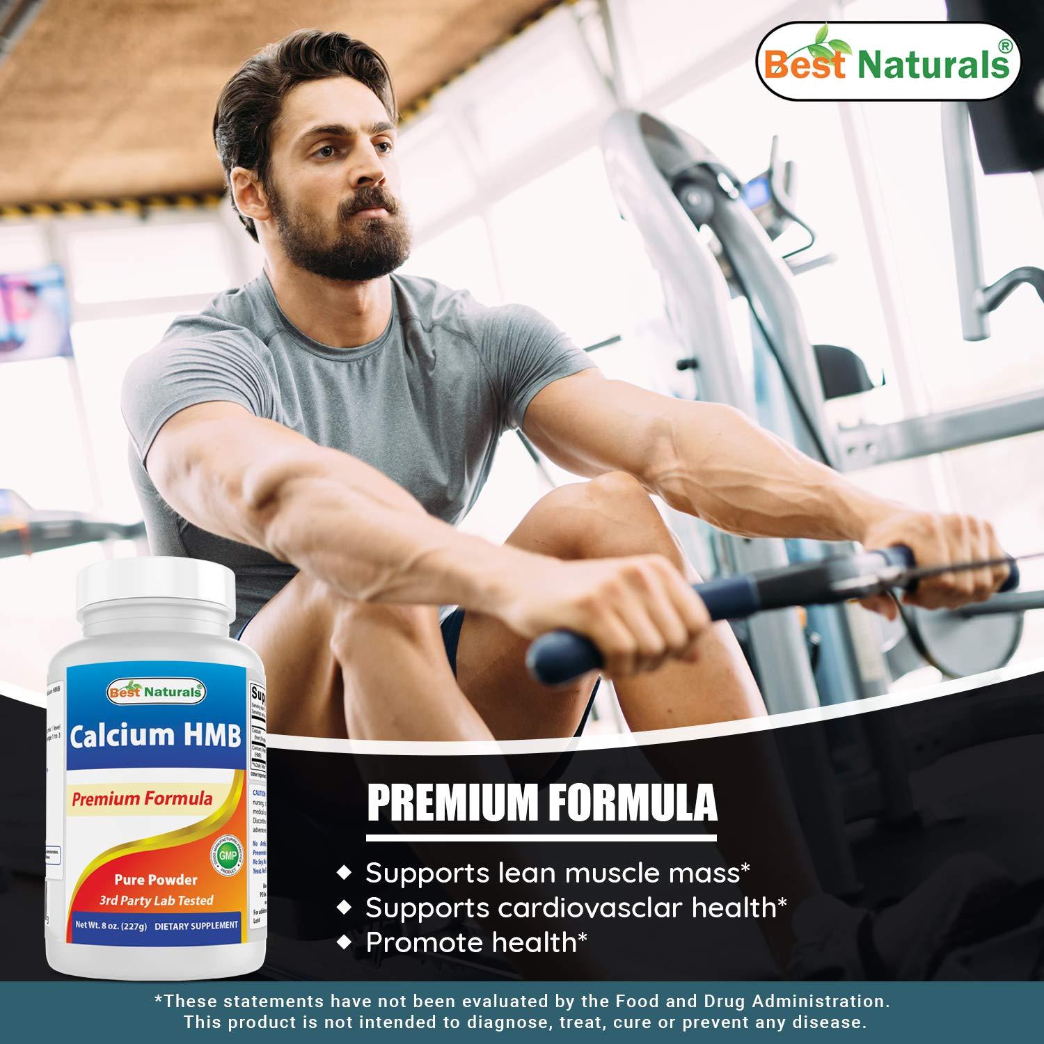 Best Naturals Best Naturals HMB (Beta-Hydroxy Beta-Methylbutyrate) Pure Powder 8 OZ