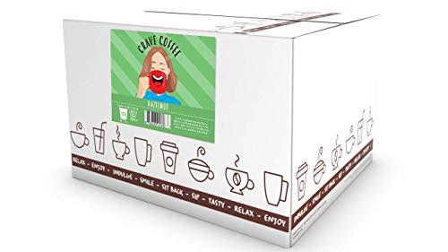 Crave Beverages Crave Beverages Flavored Coffee Pods, Compatible with 2.0 K-Cup Brewers, Hazelnut, 100 Count