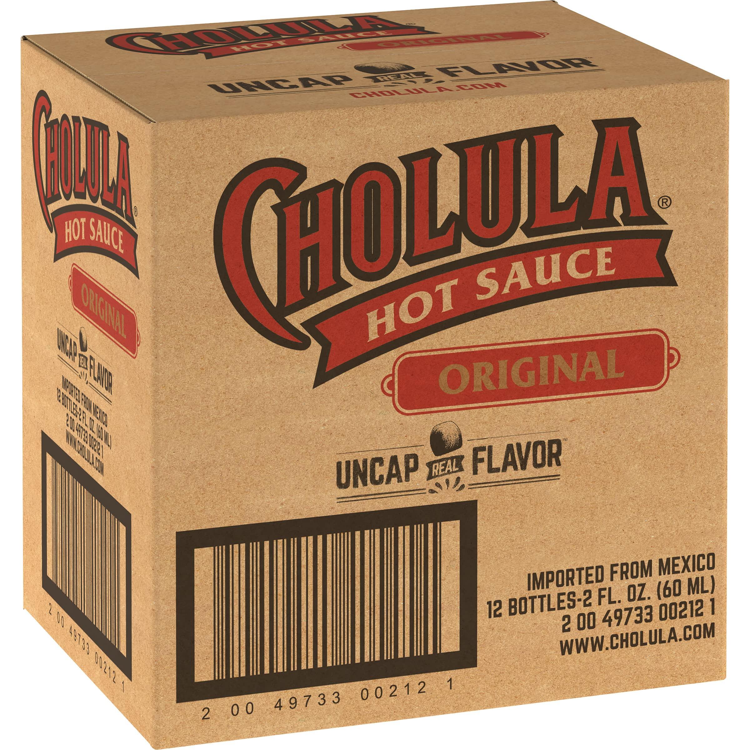 Cholula Cholula Original Hot Sauce, 2 fl oz (Pack of 12)