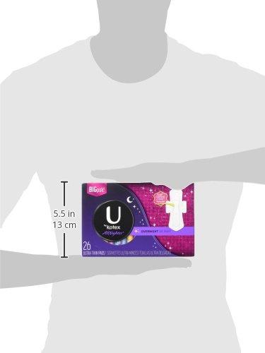 U by Kotex U by Kotex - Allnighter Pads - Ultra Thin - Overnight - 26 Pads