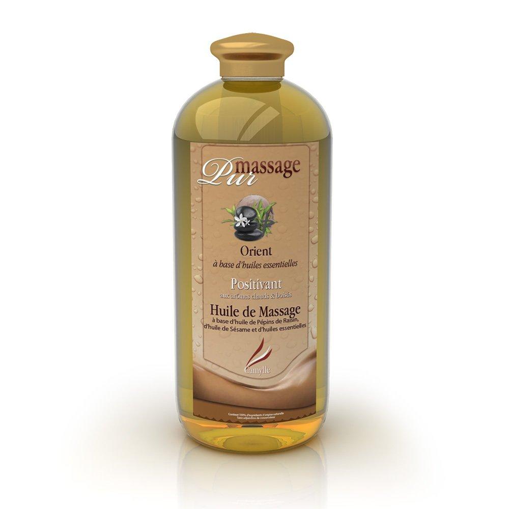 Camylle Camylle - Massage Oil Orient - Luxury Spa Massage Oil - Positiving with hot and wooded Aromas - 1000ml