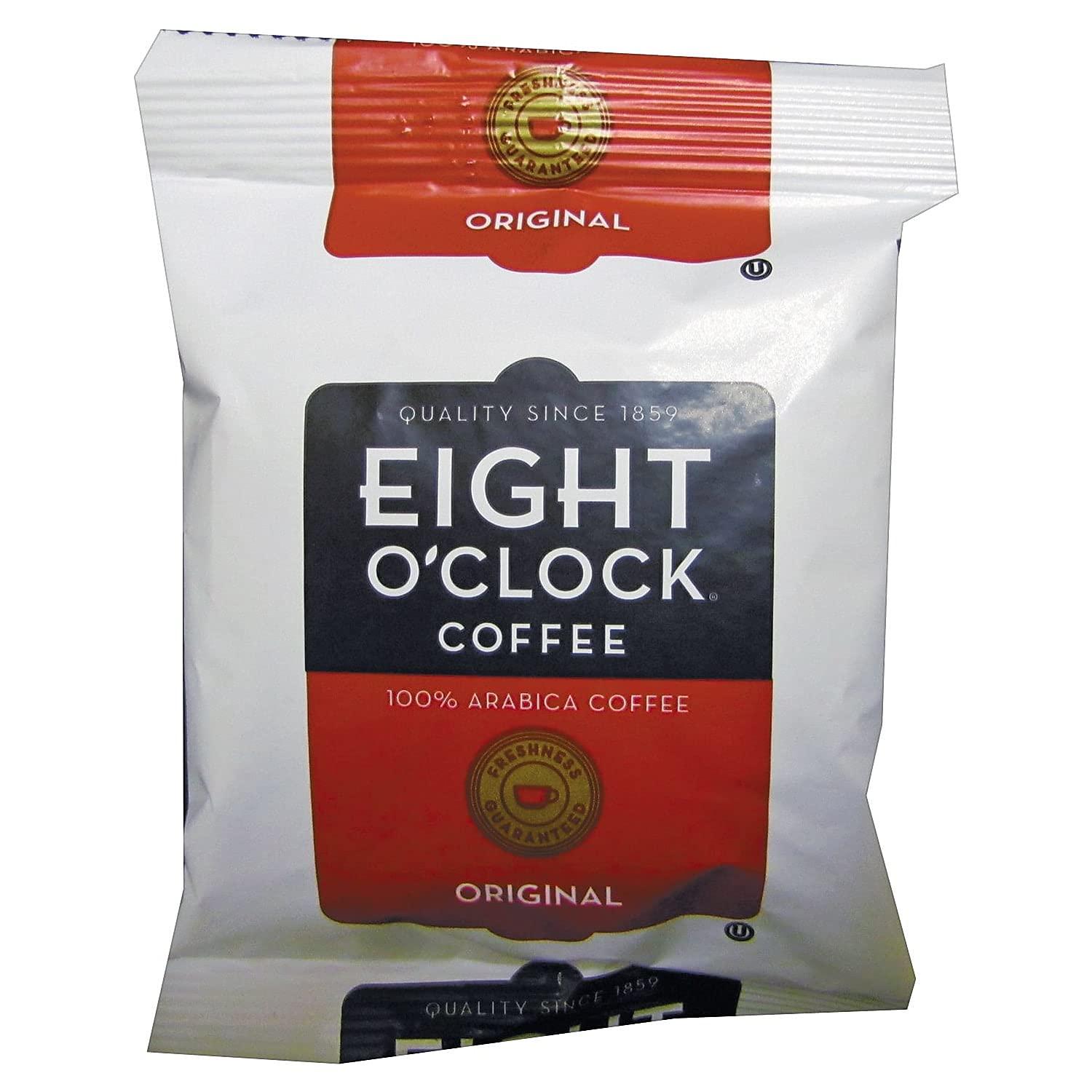 Eight O'Clock Coffee Eight O\'Clock Original Blend Coffee Packs, 1.5 oz., Medium Roast, 42/Carton (COF320820)