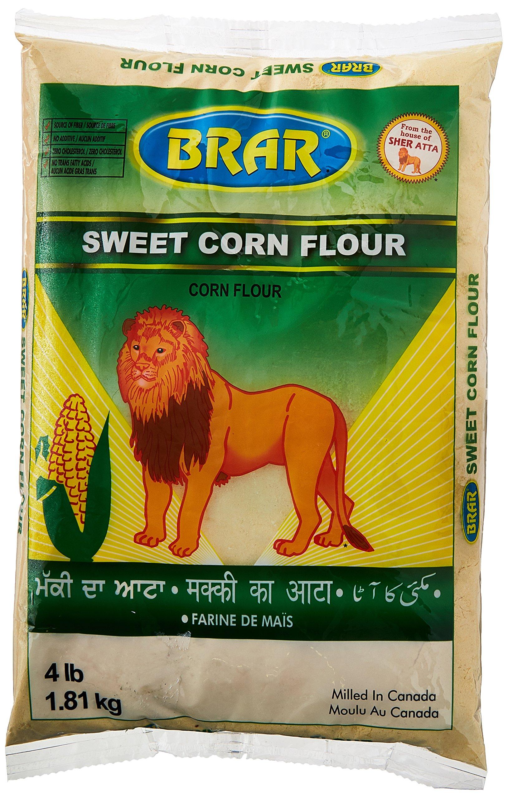 Brar's Sweet Corn Flour (4 lb, 1.81 kg)