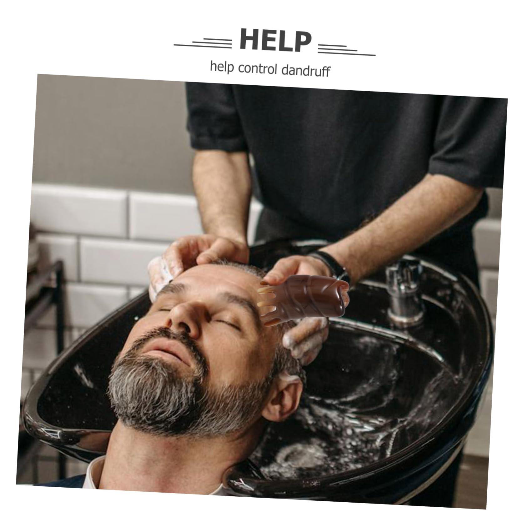 SEWOART SEWOART Bamboo Hair Washing Tool for Head Massage Scalp Massage Brush Massage Comb Scalp Portable Shampoo Brush Hair Cleansing Brush