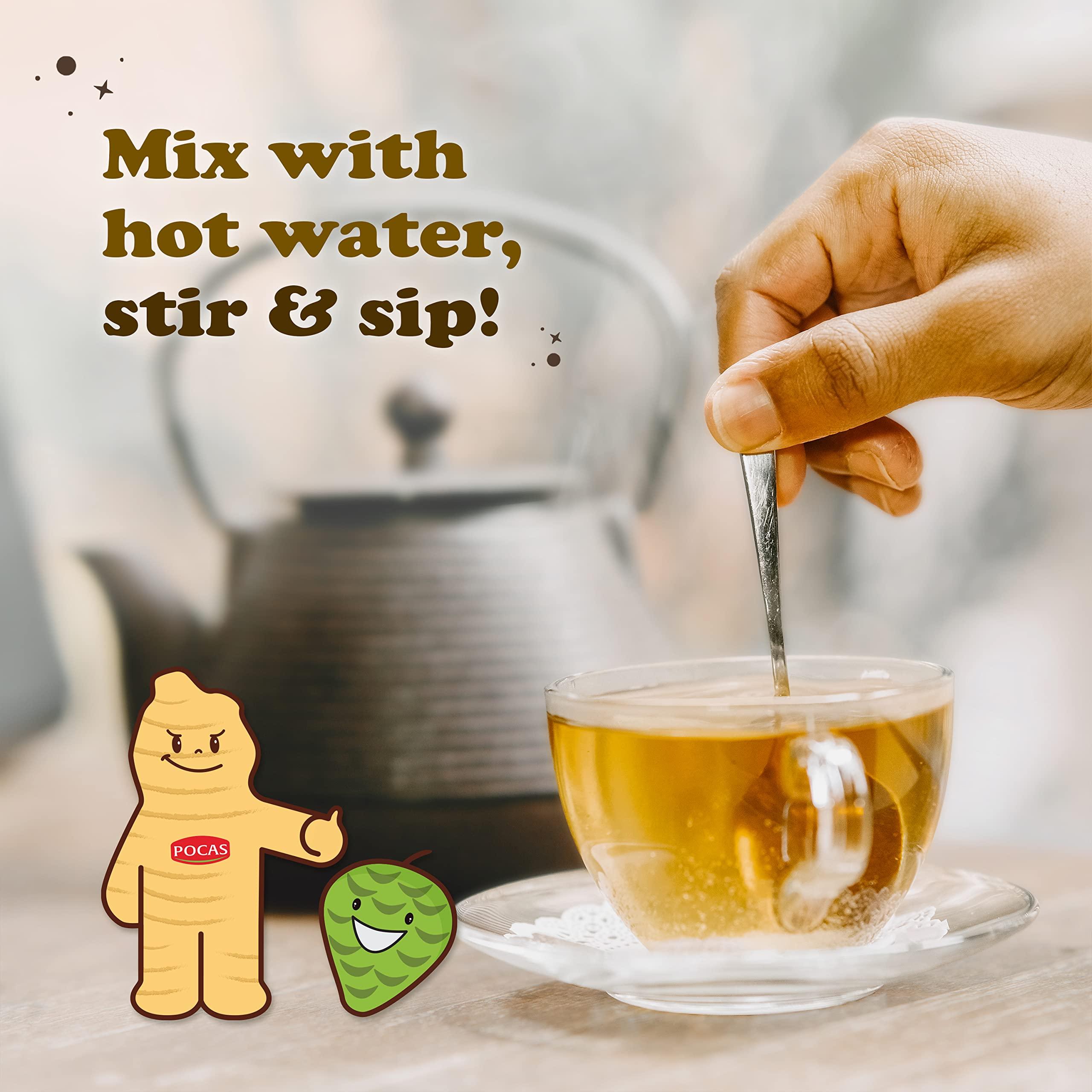 Pocas Pocas Honey Ginger Tea with Soursop 20 Pack