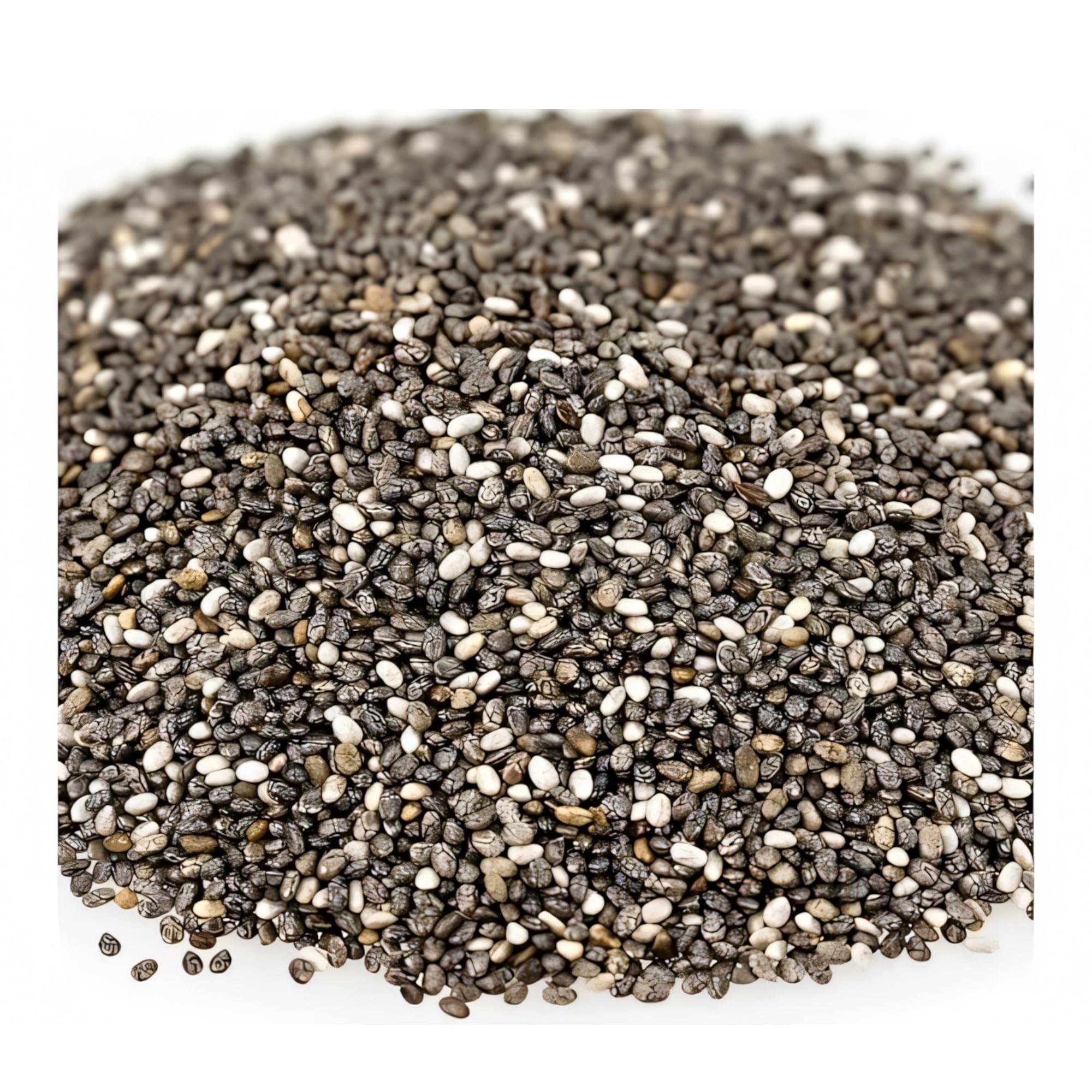 Jellybean Foods Jellybean Foods Chia Seeds - Chia Seeds Bulk - Whole Chia Seeds - Premium Chia Seeds - Nutrient-Packed Chia Seeds - Chia Seeds Omega 3 - Energy Chia Seeds - Superfood Seeds (6 1/2 oz)