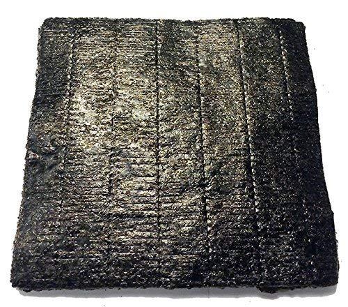 rawnori Raw Organic Nori 200 qty Sheets Pack - Certified Vegan, Raw, Kosher Sushi Wrap Papers - Premium Unheated, Dried Un Cooked, Un- Toasted