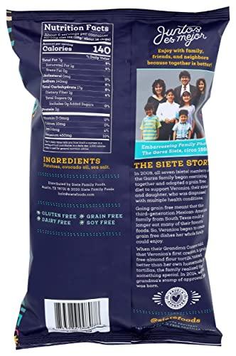 Siete Siete Family Foods Sea Salt Potato Chips, 5.5 oz Bag