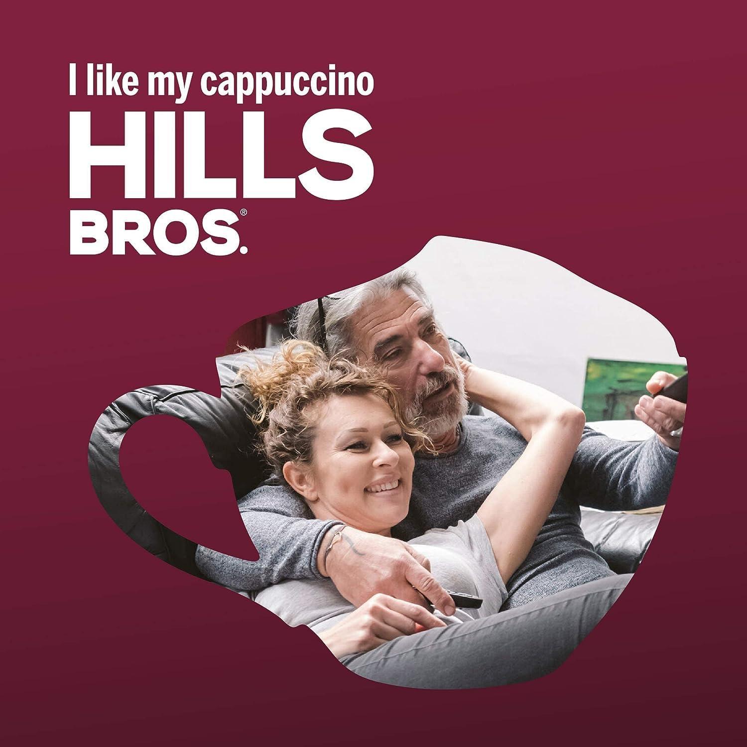 Hills Bros Hills Bros. Flavor Coffee (Classic Cappuccino, 14 Ounce (Pack of 8)