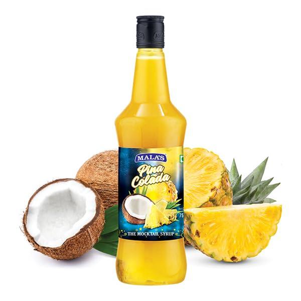 Mala's Mala's Fruit Mocktail Syrup Pina Colada,750ml
