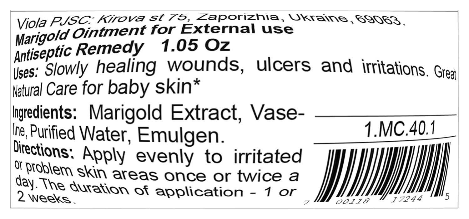 Viola Marigold (Calendula) Ointment 30g/1 Oz