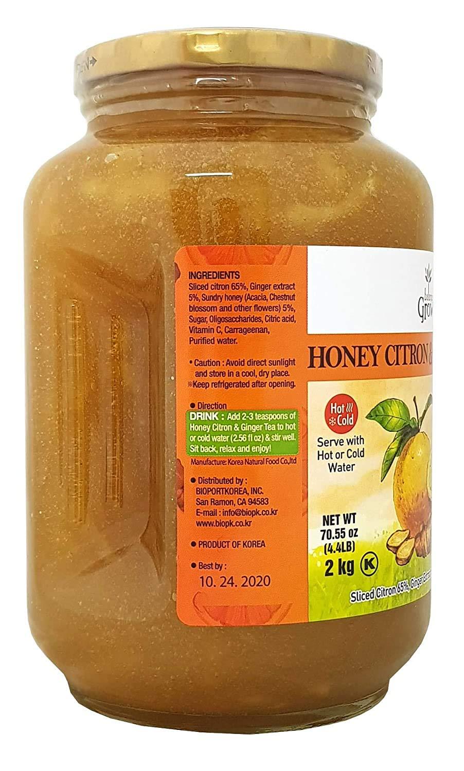 Balance Grow Balance Grow Honey Citron & Ginger Tea 70.55oz (4lbs/2kg) Pack Of 1, 1count