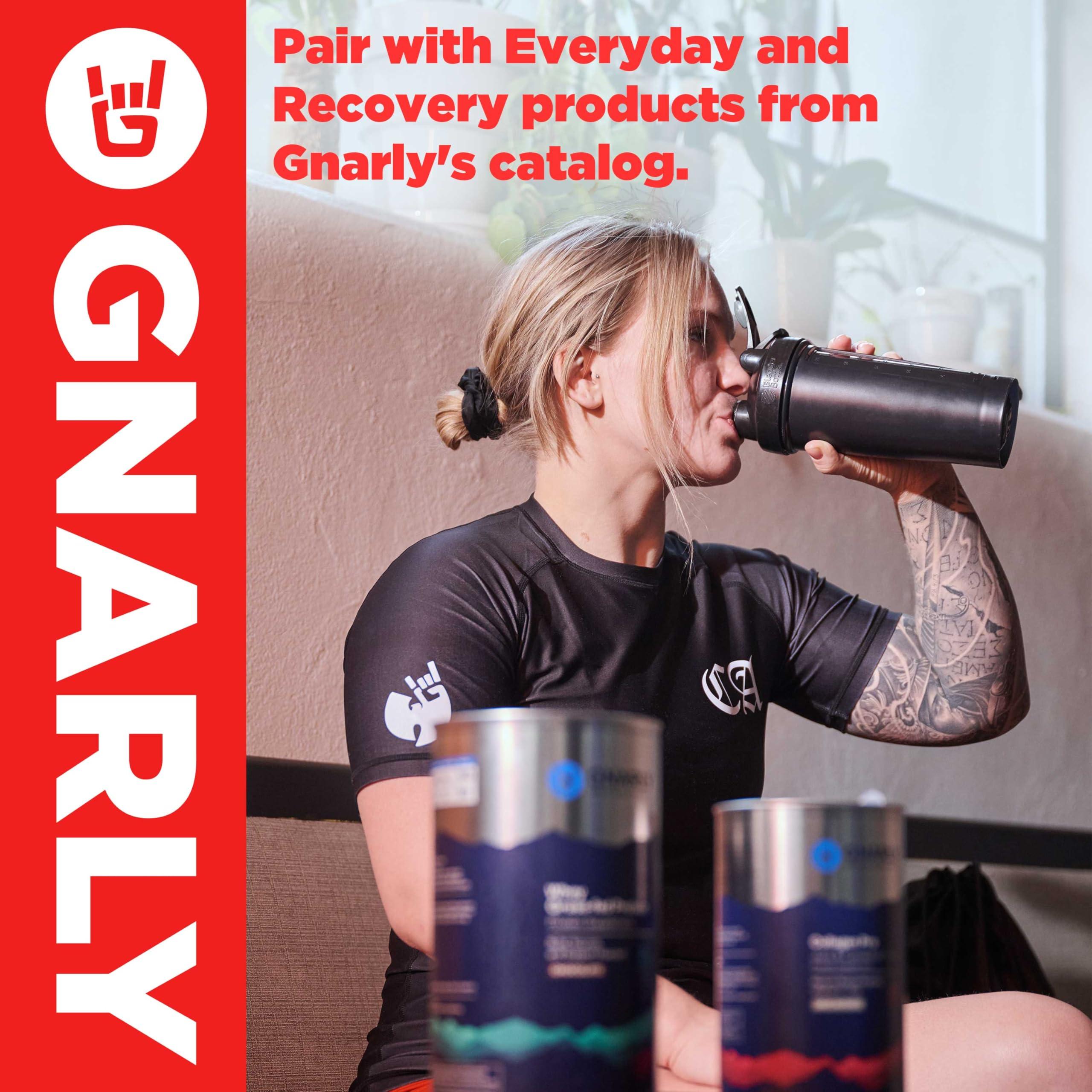 Gnarly Nutrition Gnarly Nutrition Natural Pre-Workout Powder - Endurance & Recovery, NSF Contents Certified, Vegan Pre Workout Wellness, Sports Nutrition - Mango, Caffeine 14.82oz