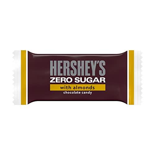 HERSHEY'S HERSHEY\'S Zero Sugar Chocolate with Almonds Candy Bag, 3 oz