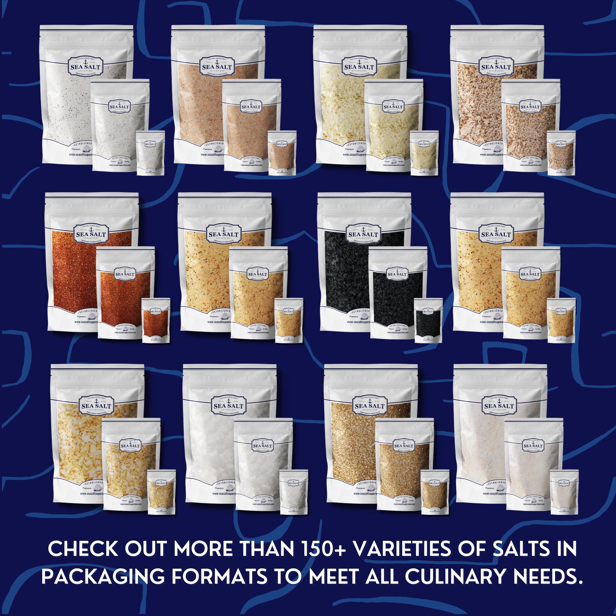 Sea Salt Superstore Ice Cream Salt, Rock Salt for Ice Cream Making, Universally Compatible Coarse Sea Salt and Non-Iodized Salt for All Ice Cream Maker, 10 lb (5 lb 2-Pack) Bags, Sea Salt Superstore