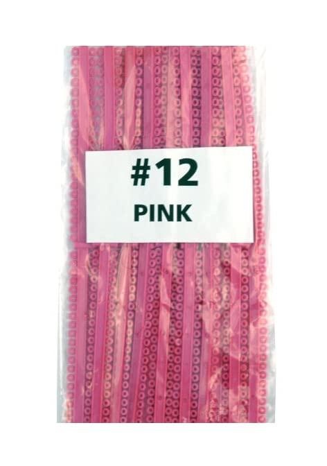 Dental Factory Direct 10 Packs - Orthodontic Ligature Ties Elastomeric O-Rings Braces Rubber Bands 12 Long Sticks (10,560 pcs) (#8 RED)