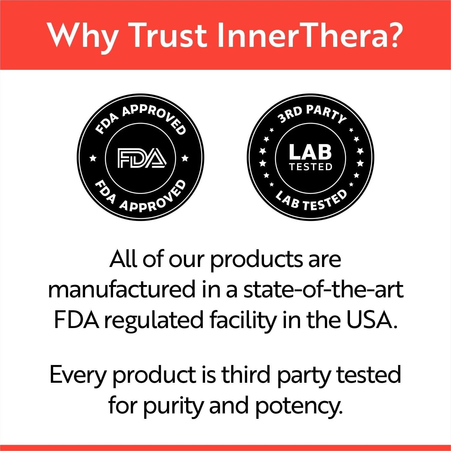 INNERTHERA Bergamot Heart Advanced Italian Citrus Bergamot - Clinically Proven & Cardiologist Developed- Highest Polyphenols - 1000mg Patented Italian Bergamonte - Supplement for High Cholesterol & Heart Health