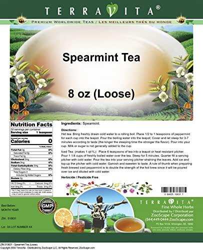 TerraVita Spearmint Tea (Loose) (8 oz, ZIN: 510631)