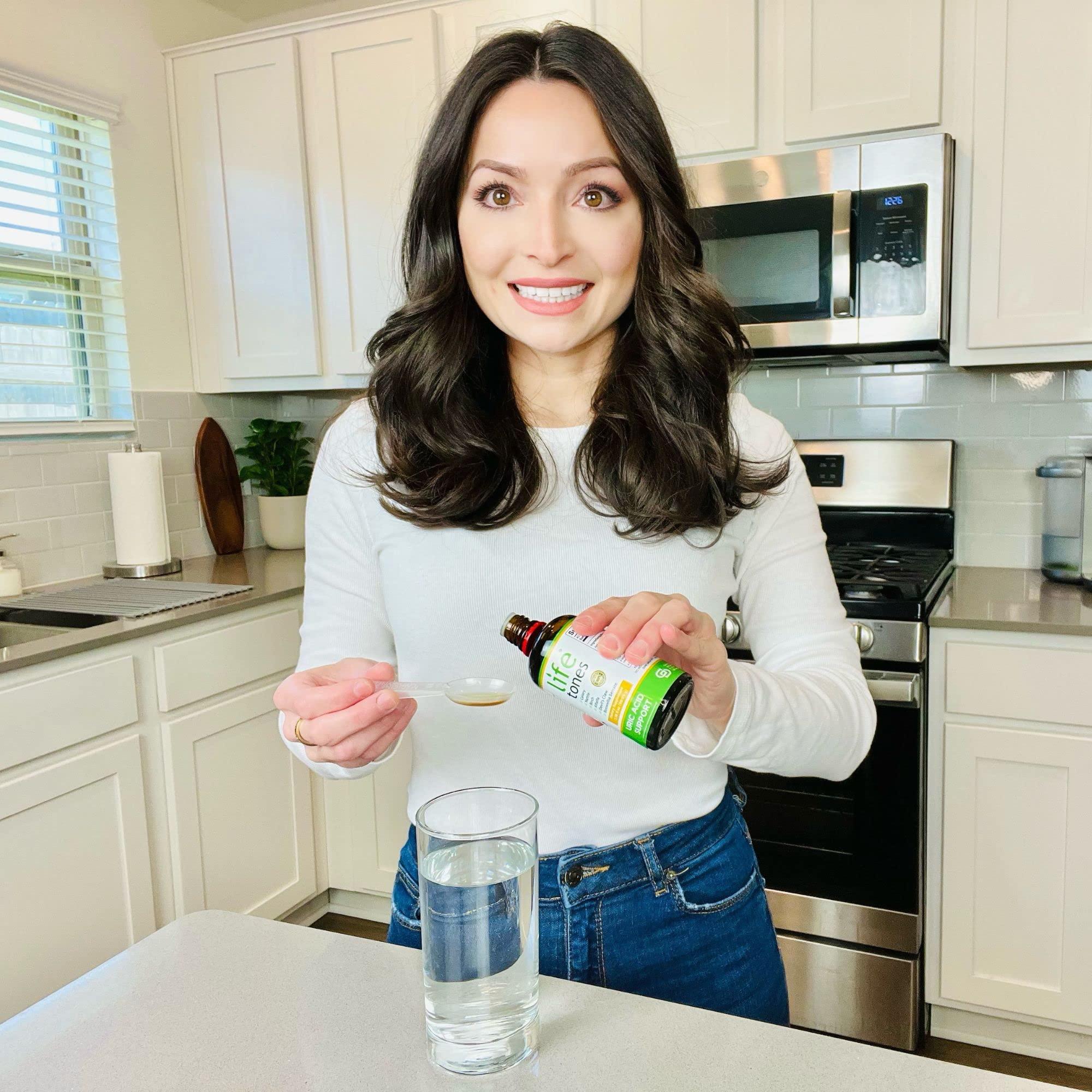 Life Tones Lifetones Uric Acid Support - Joint Health for Men & Women - Liquid Uric Acid Cleanse for High Absorption - Herbal Cleanse Detox for Joint Comfort - Boost Flexibility - 3.38 fl oz