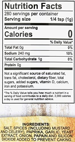 ADAMS EXTRACT Adams Texas Style Smoked Brisket Low N’ Slow Rub, 9.89 Ounce Bottle (Pack of 1)