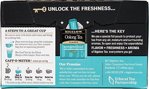 Bigelow Tea Bigelow Tea Oolong 20 Bags (Pack of 4)