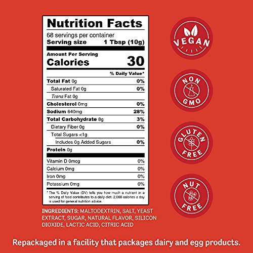 Judee's Gluten Free Judee’s Vegan Cheddar Flavor Powder 1.5lb (24oz) - 100% Non-GMO, Vegan, Gluten-Free & Nut-Free - Great Dairy Cheese Powder Alternative - Made in USA - Use in Sauces, Seasonings, and Soups