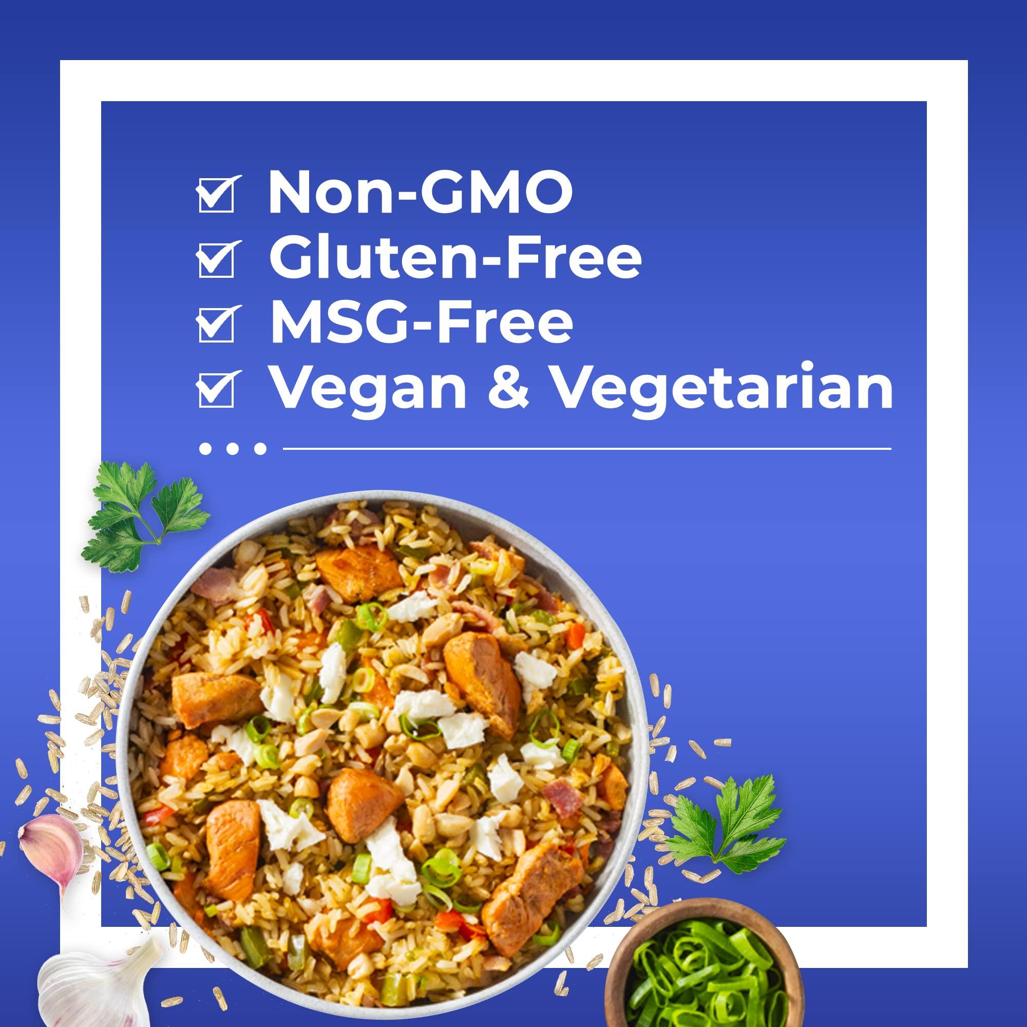 Mahatma Mahatma Brown Jasmine Rice Bag 32-Ounce, Brown Thai Jasmine Rice, Microwave Rice in 20 Minutes or Cook on Stovetop in 30 Minutes