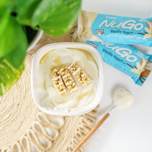 NuGo NuGo Original Variety, Vanilla Yogurt 15 bars & Chocolate 15 bars, 11g Protein, Gluten Free, 30 Count