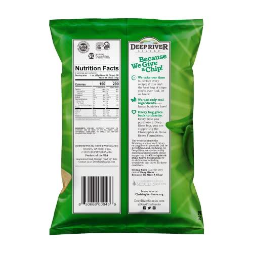 Deep River Snacks Deep River Snacks Zesty Jalapeno Kettle Cooked Potato Chips, 2-Ounce (Pack of 24)