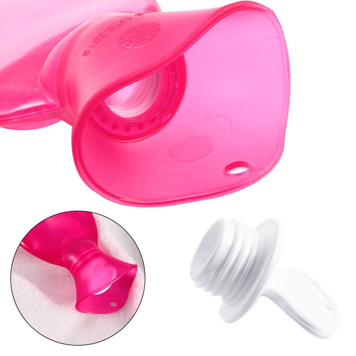 Milisten Milisten Warm Water Bag Warm Water Bottle Hand Warmer Water Bag hot Water Bottles for Kids Cute hot Water Bottle hot Water Bottles Large hot Water Bag Bottle Thicken Child