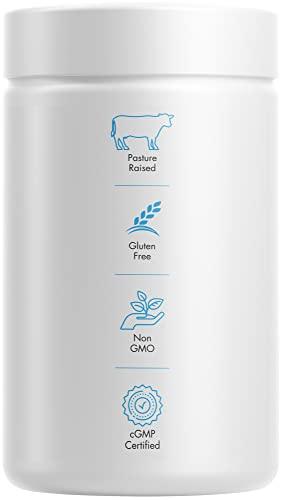 Codeage Codeage Grass Fed Beef Thymus Supplement Superfood, Freeze Dried, Non-Defatted, Desiccated Thymus & Liver Pills, Glandulars Meat, Pasture Raised Beef Vitamins, Non-GMO, 180 Capsules