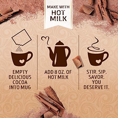 Swiss Miss Swiss Miss Simply Cocoa Milk Chocolate Flavor Hot Cocoa Mix, 0.85 oz. 8-Count (Pack of 12)