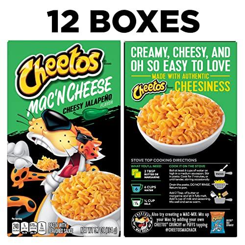 Cheetos Cheetos Mac & Cheese Cheesy Jalapeno 5.7oz Boxes (Pack of 12)