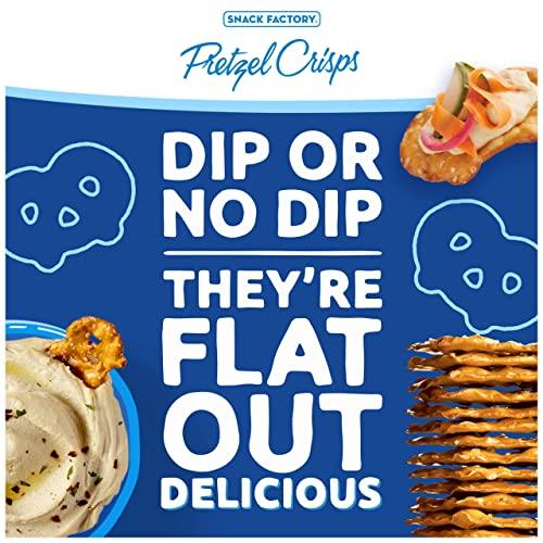 Snack Factory Snack Factory Pretzel Crisps, Original, On-the-Go Bag, 3 Oz