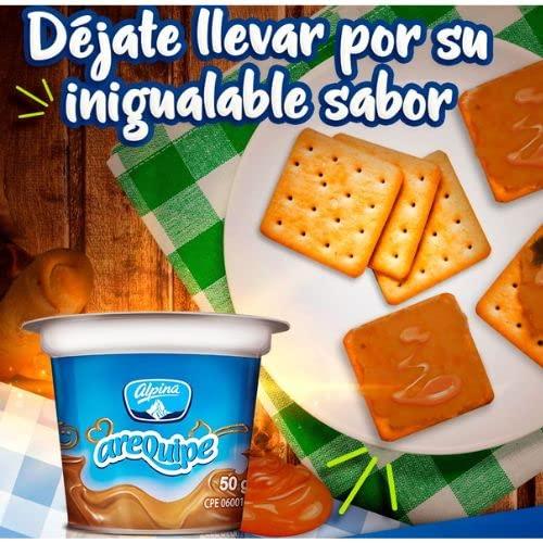 RUUFE Arequipito alpina (20 pack - 1.7oz each) Arequipe Colombiano colombian snack dulce colombiano Arequipe colombiano colombian food