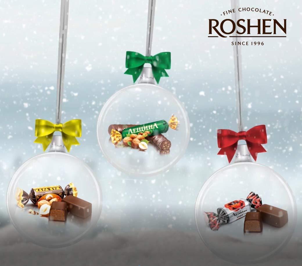 Roshen Roshen KaraKum with Waffle Crumbs & Praline Filling, Kosher, Delicious, Flavorful Sweets Bulk Candy 2.204lb/1kg