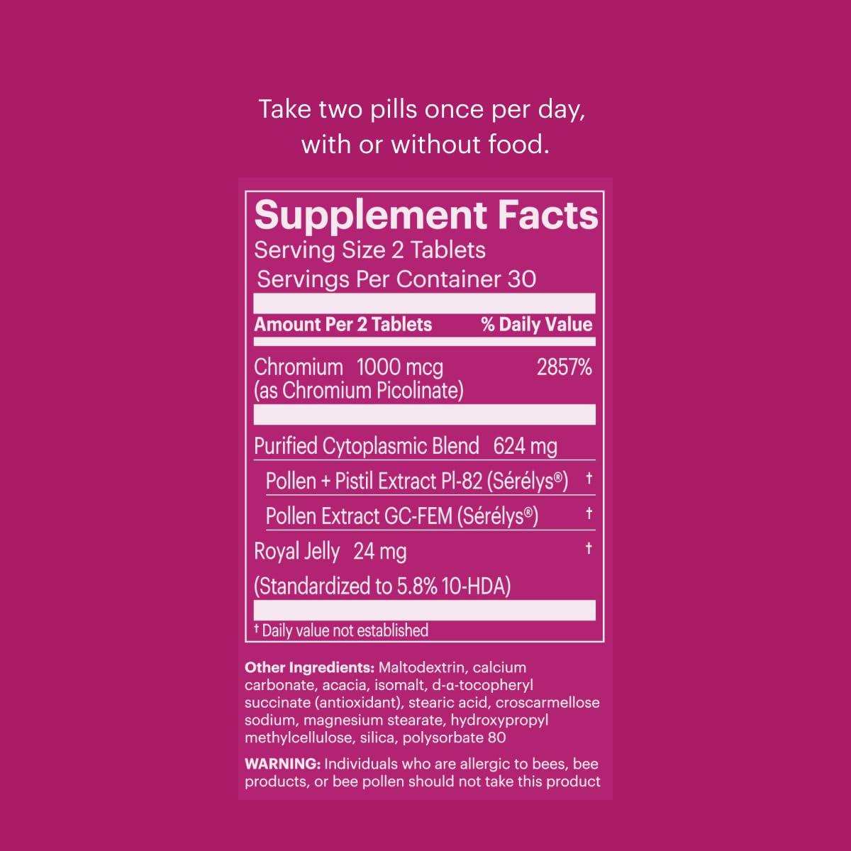 Bonafide Bonafide Serenol Relief from Hormonal Mood Swings, Irritability, & PMS Bloating. 3-Month Supply (180 Tablets)