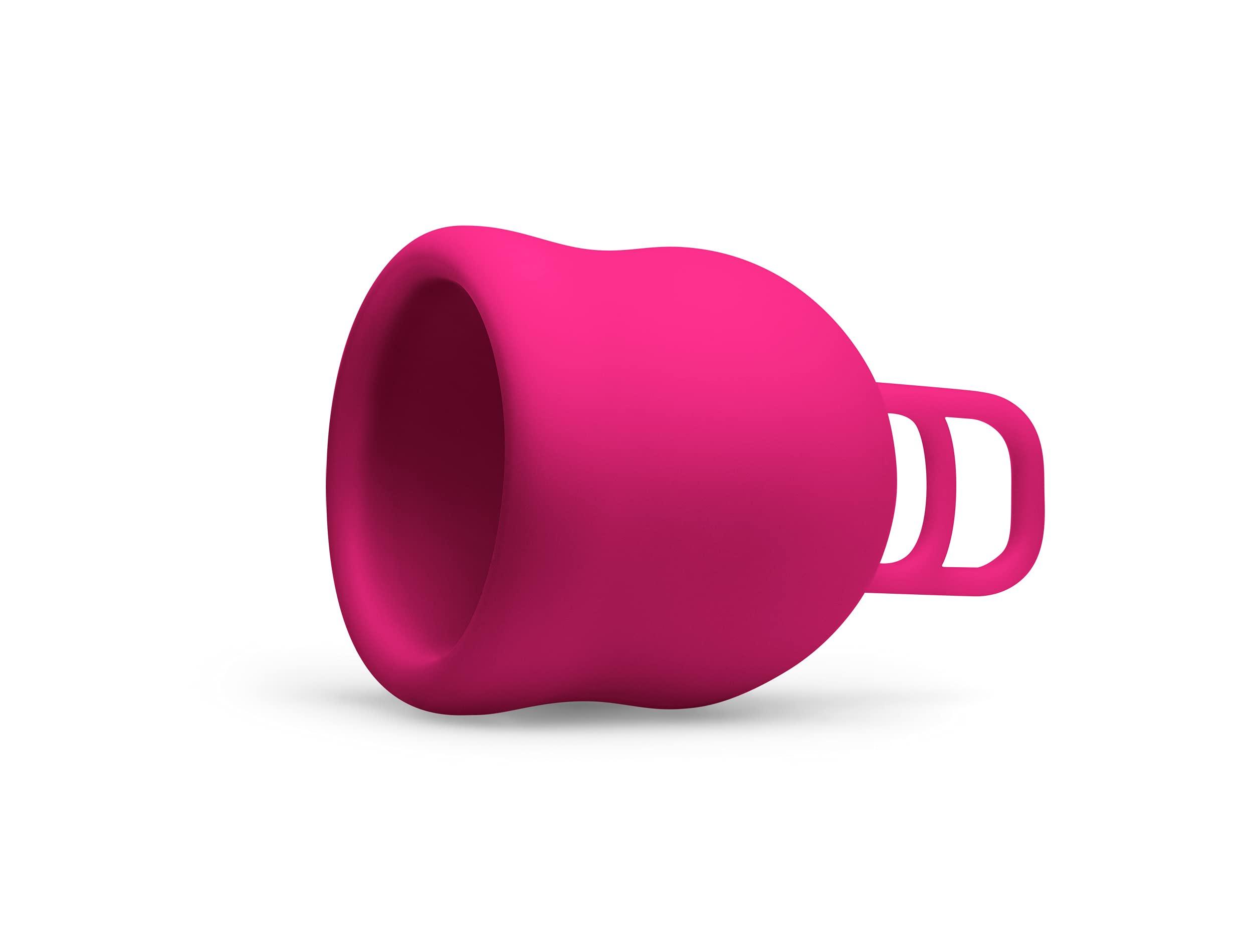 Merula Merula Cup XL Strawberry (Pink) - The Cup for Very Heavy Days