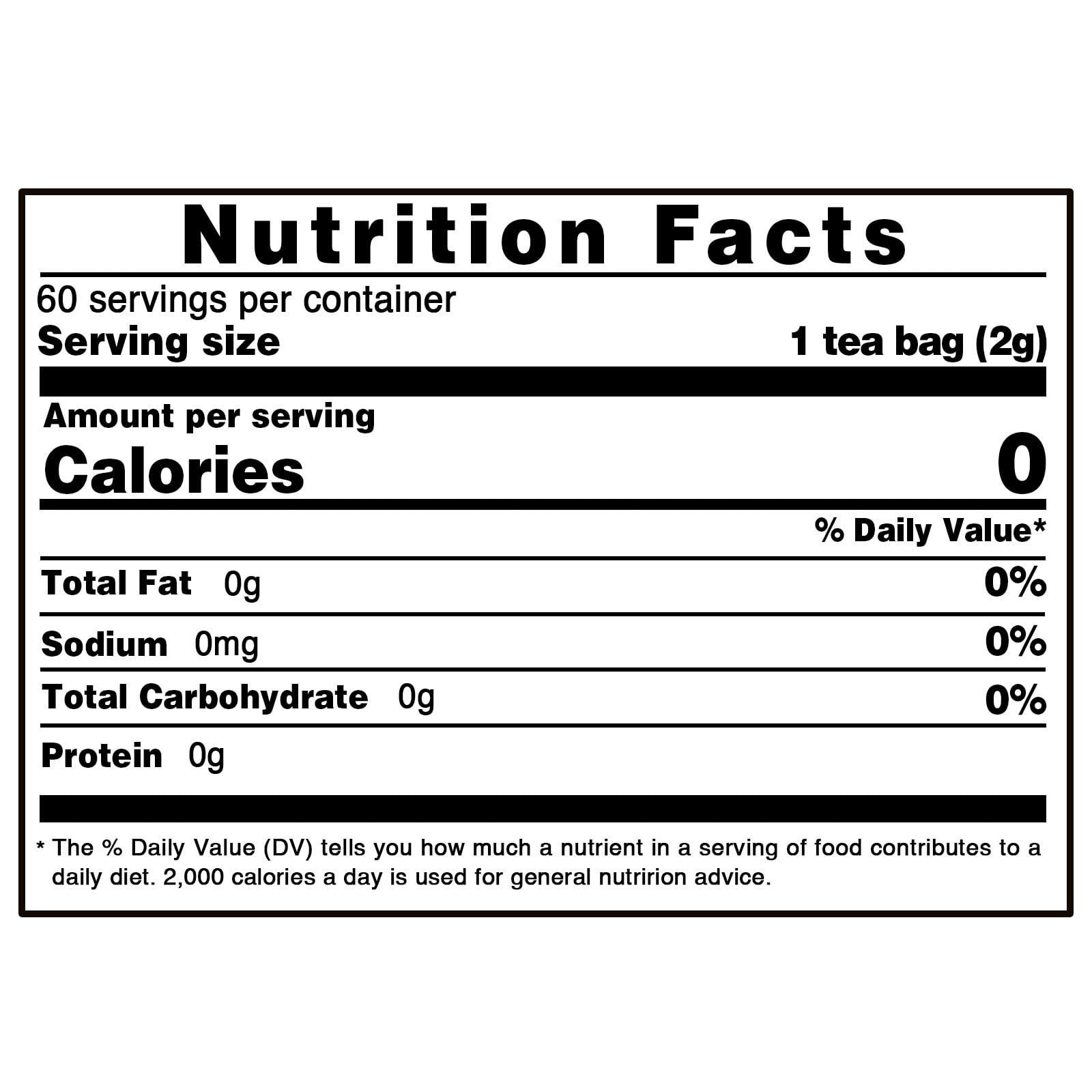 TEARELAE TEARELAE - Parsley Tea Bags - 60 Count - 100% Pure Natural Parsley Leaves - Boost Immunity, Freshen Breath - Non-GMO - Caffeine-Free