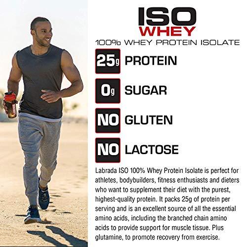 Labrada Labrada Nutrition ISO Whey Isolate Protein Chocolate 5 Pound