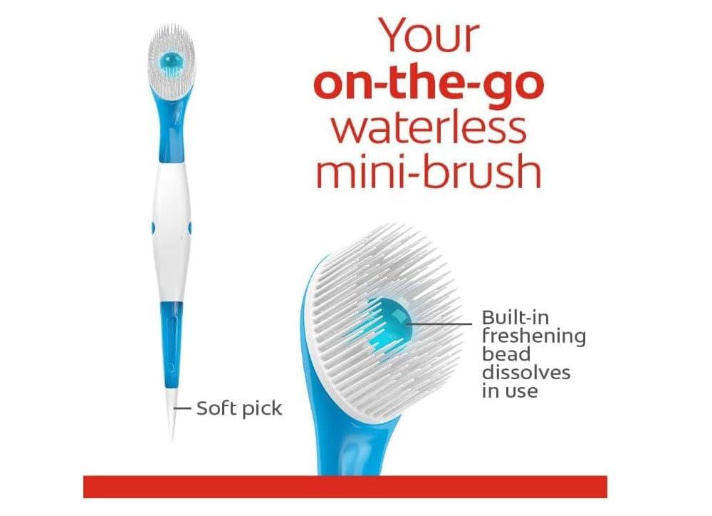 Generic Colgate Max Fresh Wisp Disposable Mini Toothbrush, Peppermint - 24 Count, 5-Pack