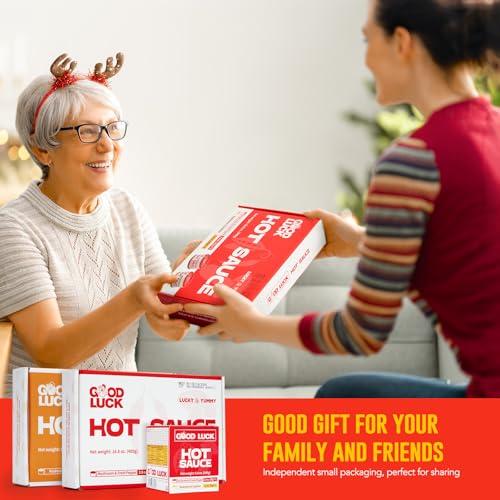 GOOD LUCK GOOD LUCK Mushroom Hot Sauce, Spicy Chili Oil and Chili Paste with High-Grade Mushroom Instant Mushroom Sauce, Chopped Chili Sauce,Fresh Pepper,Soybean,Garlic