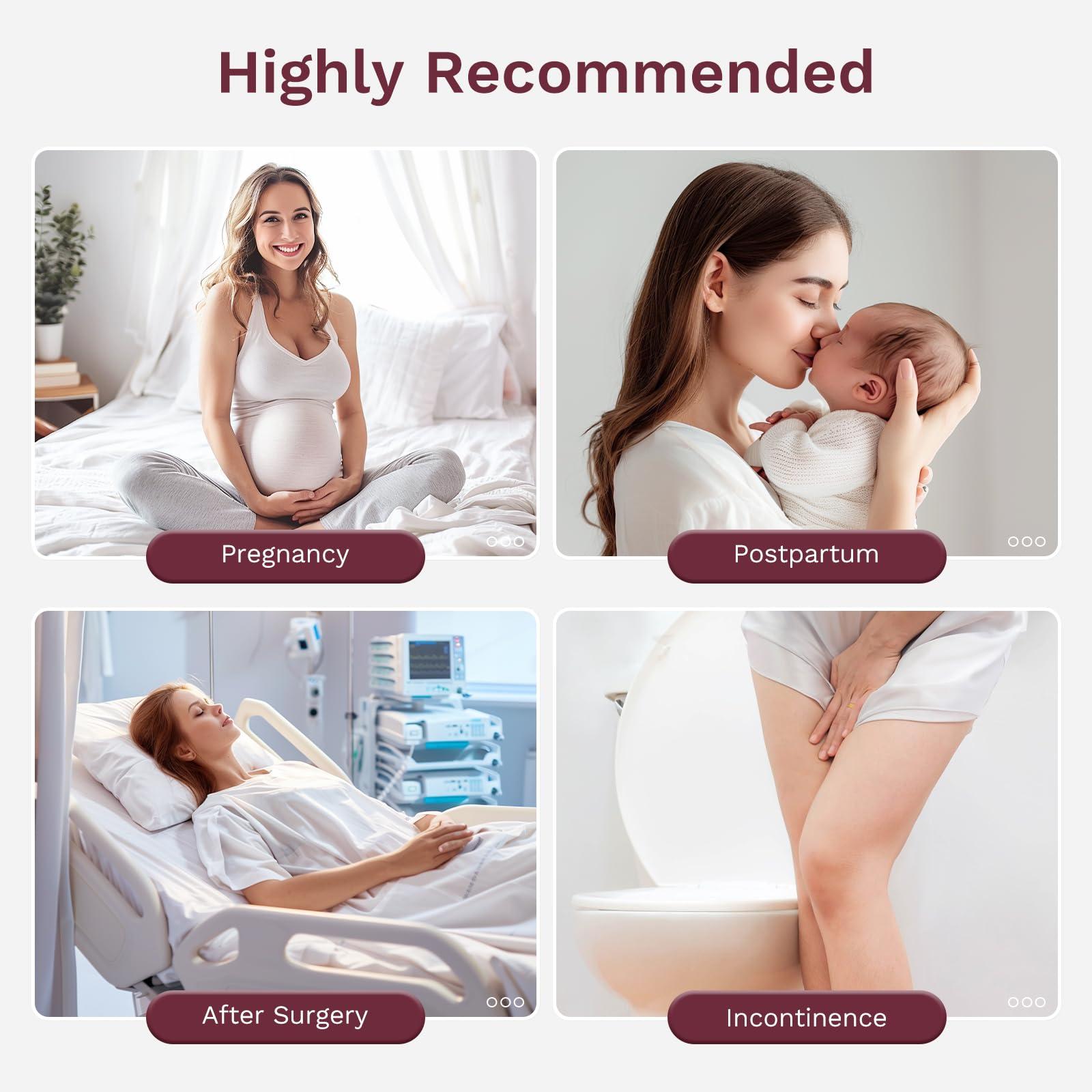 HANSILK HANSILK Mesh Underwear Postpartum 8 Counts High Waist Hospital Mesh Panties Breathable,Delivery Post Surgical Recovery C-section Underwear