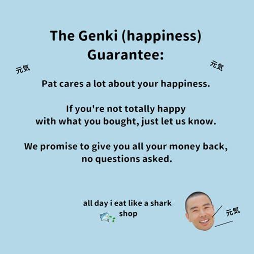 all day i eat like a shark Kagoshima\'s Finest Organic Ceremonial Matcha - JAS Certified, Non-GMO, No-additives, Authentic Japanese Origin, 100% Pure Premium matcha powder, 10 gram travel size bag (10 gram travel size bag)