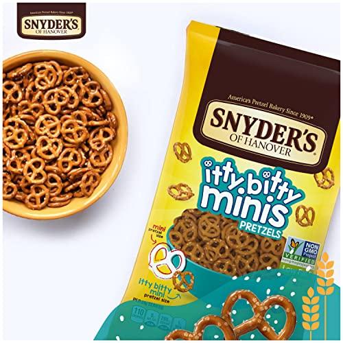 Snyder\'s of Hanover Snyder\'s of Hanover, Itty Bitty Minis Pretzels, 12 Oz Bag