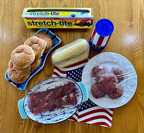 Stretch-Tite Stretch-Tite Premium Plastic Food Wrap, 500 Sq. Ft., 516.12-Ft. x 11.5/8-Inch