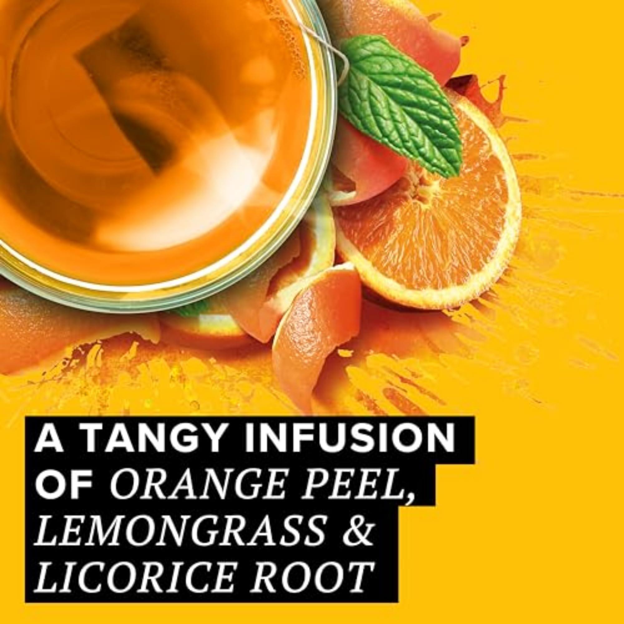 TAZO TAZO Wild Sweet Orange Tea Bags, Unsweetened Herbal Tea, Caffeine-Free, 20 Total Tea Bags