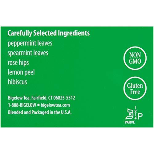 Bigelow Tea Bigelow Mint Medley Herbal Tea Bags 28-Count Box (Pack of 3) Mint Tea Bags Peppermint & Spearmint Herbal Tea All Natural Gluten Free