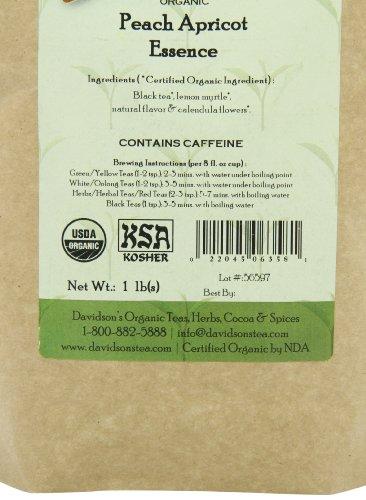 Davidson's Tea Davidson\'s Tea Bulk, Peach Apricot Essence, 16 Ounce