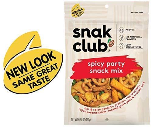 Snak Club Snak Club Spicy Party Snack Mix, 6.75 Ounce (Pack of 6)
